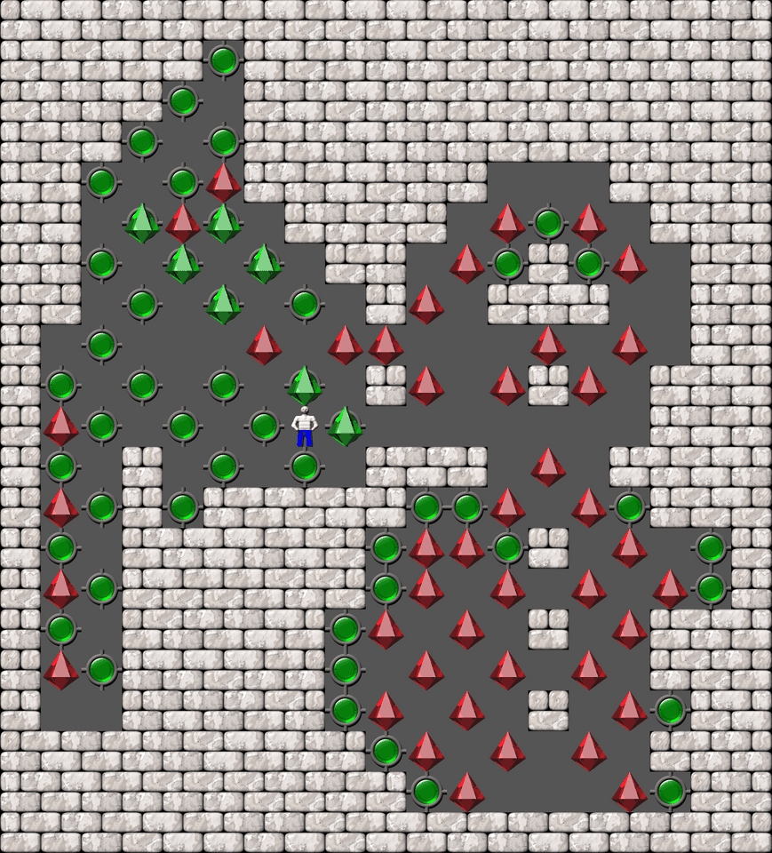 Sokoban More Bugs collections level 516